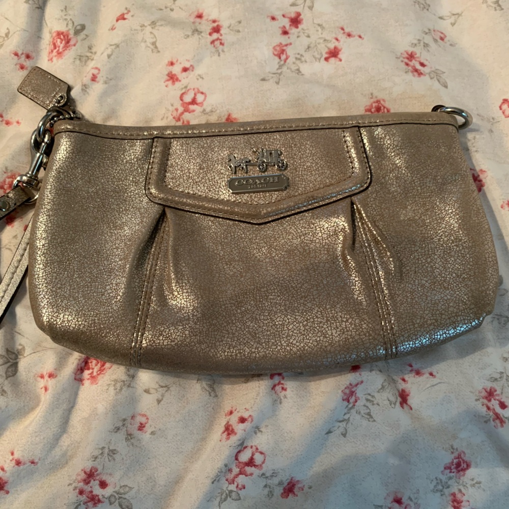Coach wristlet 9x6